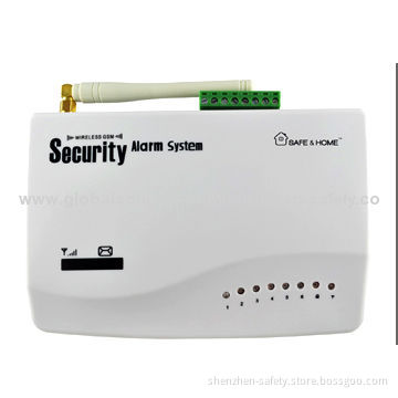 High-quality GSM Alarm System, 6 Wireless, 4 Wired Zones, 9-12V DC Input Voltage